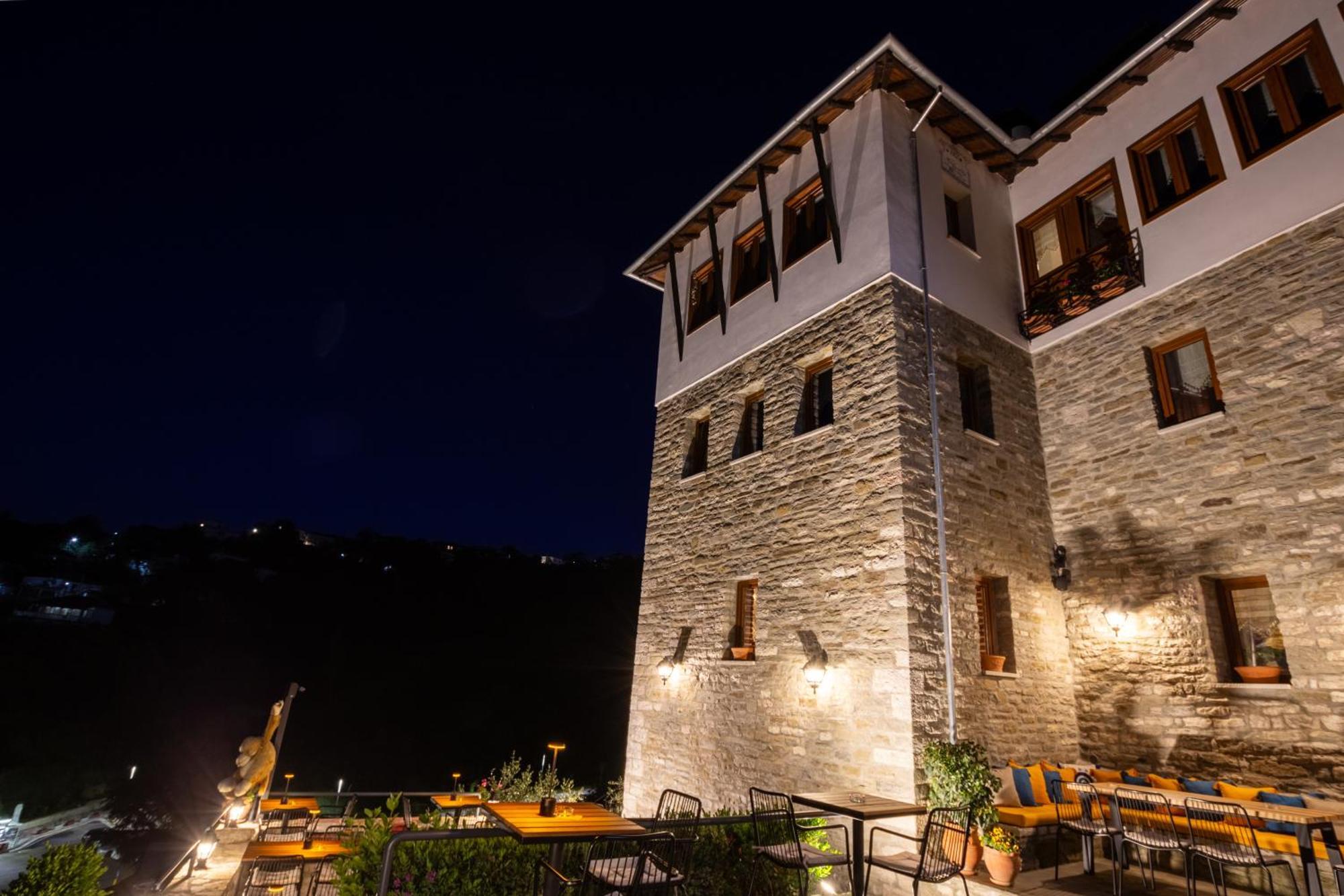Gjirokastër The Stone Sky Hotel מראה חיצוני תמונה
